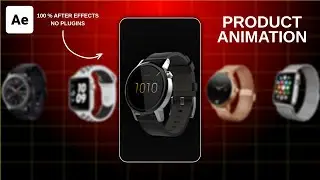 After Effects | Make Easy Cool Product Animation in After Effects (No Plugins)