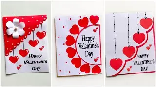 last minute Valentines Day Card | Valentine's Day Crafts With Paper | DIY Valentine's Day Gift Ideas
