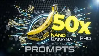 50x NANO BANANA 🍌PRO Prompts - Professionelle Infografiken. Sch&uuml;ler, Lehrer und jede Pr&auml;sentation.