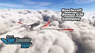 Beechcraft Bonanza G36 Ferry Flight journey to Santa Ynez - Microsoft Flight Simulator 2024