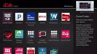 Use Game Finder on DISH&rsquo;s Hopper 3