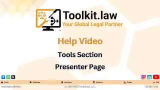 Toolkit.law Presenters' Tools Streamline Your Courtroom & Client Presentations