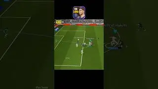 Hakimi curl 🤯💥 #efootball #pes #hakimi #fifa #shorts #pes2021