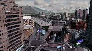 First Person Train Ride | Noie City | Cities: Skylines