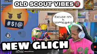 SCOUT ANGRY ON JOYSTICK GLICH🤬🔞| scout reaction