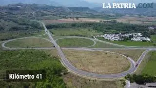 Recorrido vía Manizales - La Pintada, una hora y media más cerca tras el fin de los pare y siga