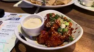 YARD HOUSE Happy Hour 1/2 off appetizers. Hit or miss?! 