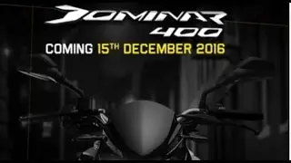 New Bajaj Pulsar Dominar/Kratos 400 Launching 15th December 2016 ✔