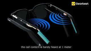 TWS Bluetooth 5 0 Bone Conduction Glasses Smart Wearable Device - Gearbest.com