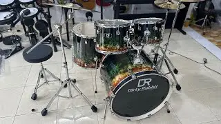 B&aacute;n bộ trống DR Dirty Rabbit  h&agrave;ng new bao đi show #drum  #trốngGi&aacute; chưa tới 10 triệu