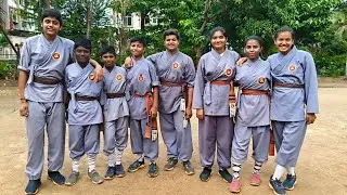 Kungfu colour belt (sash) greding & examination program. #shaolinkungfu #talegaondabhade 18/5/2025