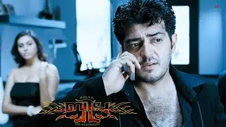 Billa Malayalam Movie | Namitha figures out the truth about Ajith disguised as 