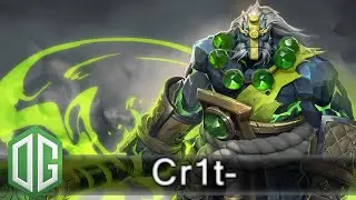 OG.Cr1t- Earth Spirit Gameplay - Ranked Match - OG Dota 2