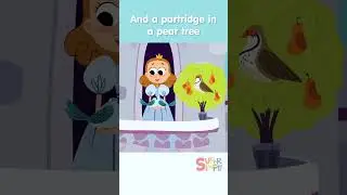 12 Days Of Christmas #shorts #kidssongs #childrensmusic #christmassong