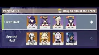 Spiral Abyss 5.6/5.7 - C2R1 Raiden Overload + C1R0 Arlecchino Melt