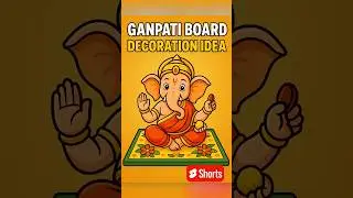 Top 5 Ganesh Chaturthi board decoration idea #2025 #ganeshchaturthi2025 #boarddecoration