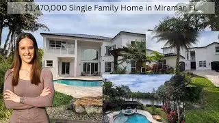 $1,470,000 Single Family Home in Miramar, FL