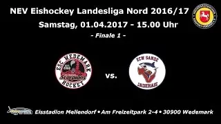 01.04.17 Eishockey Landesliga Nord - ESC Wedemark Scorpions 1b vs. ECW Sande 