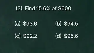 Can You Solve 8th Grade Math Percentage Test | Math Quiz