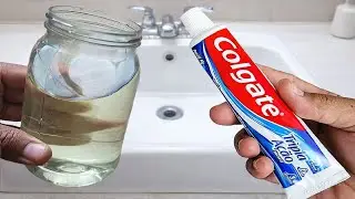 Morria e não sabia: Basta botar ÁGUA SANITÁRIA no CREME DENTAL e não precisa mais pagar uma fortuna