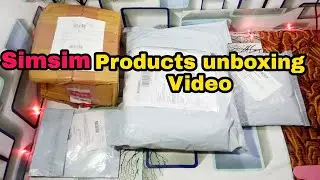 Simsim product unboxing video