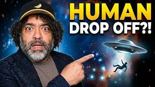 UFO Dropping Off Human?! INSANE UAP Sightings Found Online!