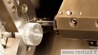 External Toothing without Relief Groove on CNC Lathe with REV Broaching Tool