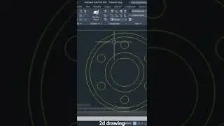 2d drawing #education #funny #easy #skills #engineering #autocad #autocad2d#autocad3d #software