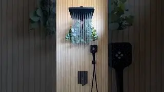 DIY EXOTIC spa shower 😍 #home #cozy #interiordesign #diy #homedecor #modernliving #shower #bathroom