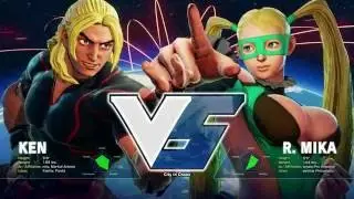 Street Fighter V / 5 *GRAND FINALS* BoogNites (Ken) vs DJWorkSafety (R Mika) 1080p 60fps