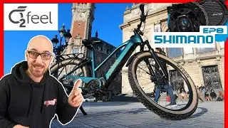 velo electrique ! test du nouveau moteur shimano ep8 sur O2feel Vern Adventure, A ne pas rater !