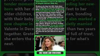 Gisele B&uuml;ndchen&rsquo;s Look at Life With Her & Joaquim Valente's Baby Boy #shorts