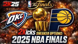 2Kicks NBA Player Sneaker Options:  NBA Finals Edition (2K25)