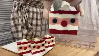 ENG CC] 밴쿠버 공방l ❄️How to make Santa soap ❄️#산타비누 만들기🎅