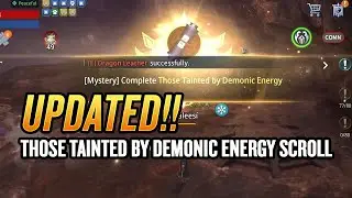 Mir4 | Myriad Needle Mystery - Those Tainted by Demonic Energy Scroll