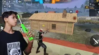 Game play free fire max 😎 blue team vs Orange team clash squad