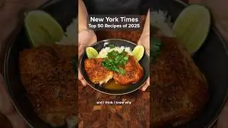 Cooking Every Recipe on the NYT Top 50 List of 2025 | Crispy Chicken with Lime Butter #recipe