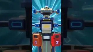 super wings world space Robot