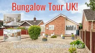 BUNGALOW TOUR UK  Spacious & Well Presented!  &pound;270,000 Swaffham, Norfolk, Longsons Estate Agents.