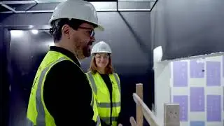 Artistic Director Angel Corella and Chief Executive Officer Shelly Power Tour New Building