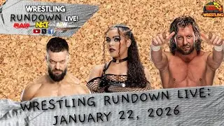 WRESTLING RUNDOWN LIVESTREAM 1-22-2026 | WWE RAW, AEW DYNAMITE, NXT, AND ALOT MORE!!