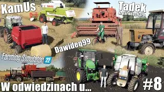 W odwiedzinach u... [#8 - Tadek, KamUs, Dawideq99 & Jaro] 😂 Kradzież Bizona! 😲 Sąsiedzi i parobas! 😀
