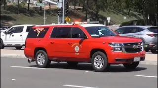 OCFA Battalion 7 Responding