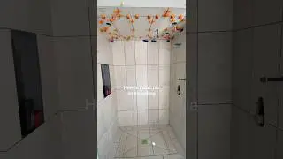 How to install tile on the ceiling || tips to install tile on ceiling #tile #construction #diy