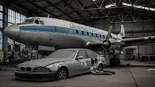 THIS ABANDONED 1951 LOCKHEED CONSTELLATION RESTORATION WILL GIVE YOU GOOSEBUMPS | PURE ASMR AVIATION