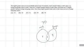 Live Solve #114: 2019 AMC 8 Problem 11