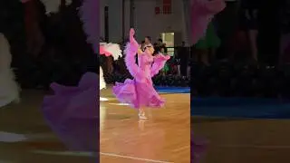 Skopje Open WDSF Jun II Solo ST - 1st 🏅QuickStep. Skopje 27.09.25 #dance #ballroomdance #quickstep