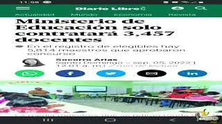 La realidad de la necesidad de maestros en el Sistema Educativo Dominicano.🤔