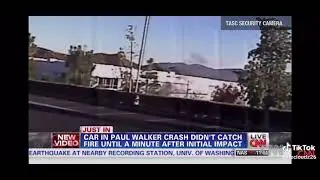 Tasc Security Camera Of Paul Walker Car Accident R.I.P Paul Walker ( 1973 - 2013 )