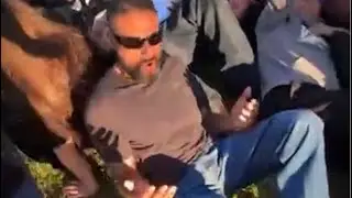 Red Pill Army in Sacramento-Dustin stirs up the gifts before we hit the streets⚡️🌪⚡️⚔️